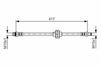 Bremsschlauch Vorne Bosch 1987481626
