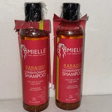 2 X Mielle Babassu Co-Wash Conditioning Shampoo - 8 Oz - For Dry & Curly Hair