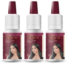 Hair Growth Magic Drop Serum by Jailyne Ojeda Brand New USA Made 3 Pack, 6 oz