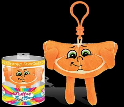 Mr. Slice (Orange) Series 8 Scented Plush Toy Backpack Clip Whiffer Sniffers