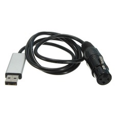USB to DMX Computer Controller Interface Converter Adapter LED DMX512 Console