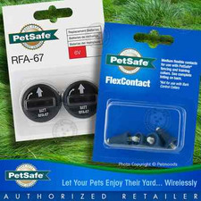 Twin Pack PetSafe 2 Batteries RFA-67, FlexContact PAC00-12122 - PIF-300, PIF-275