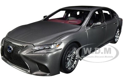 LEXUS LS500h MANGANESE LUSTER GRAY METALLIC 1/18 MODEL CAR BY