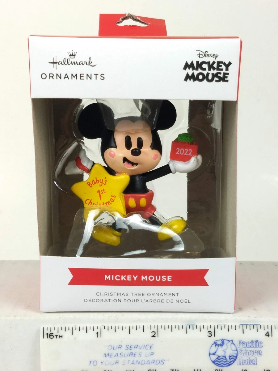 Mickey mouse baby's cheap first christmas ornament