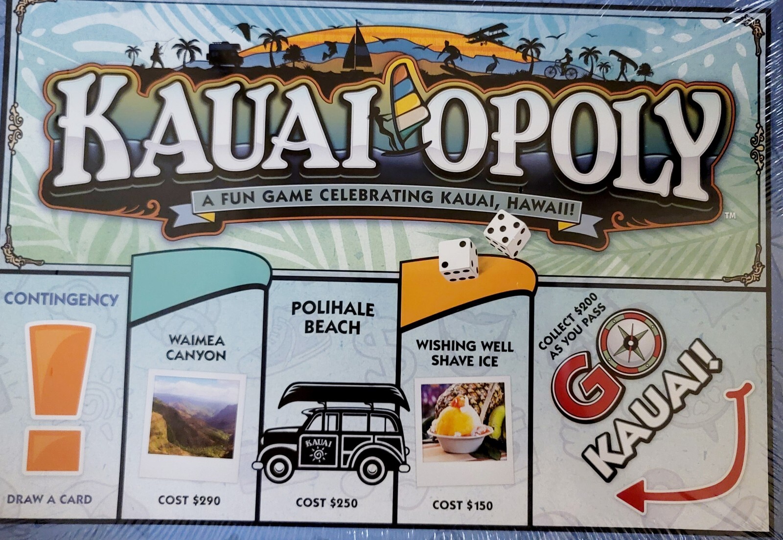 Hawaii Monopoly Board Game Kauai Opoly. New and limited 730799036606 eBay