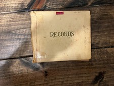45 RPM Records Binder Album Records Vintage Various Classic Hits
