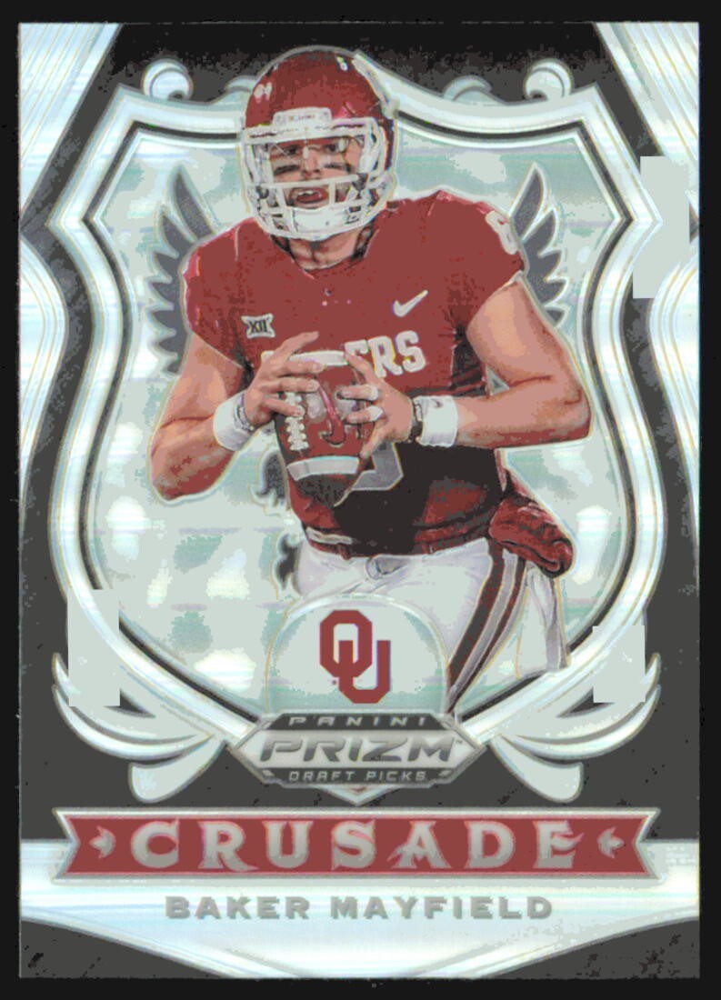 2020 Panini Prizm Draft Picks Prizms Silver #20 Baker Mayfield