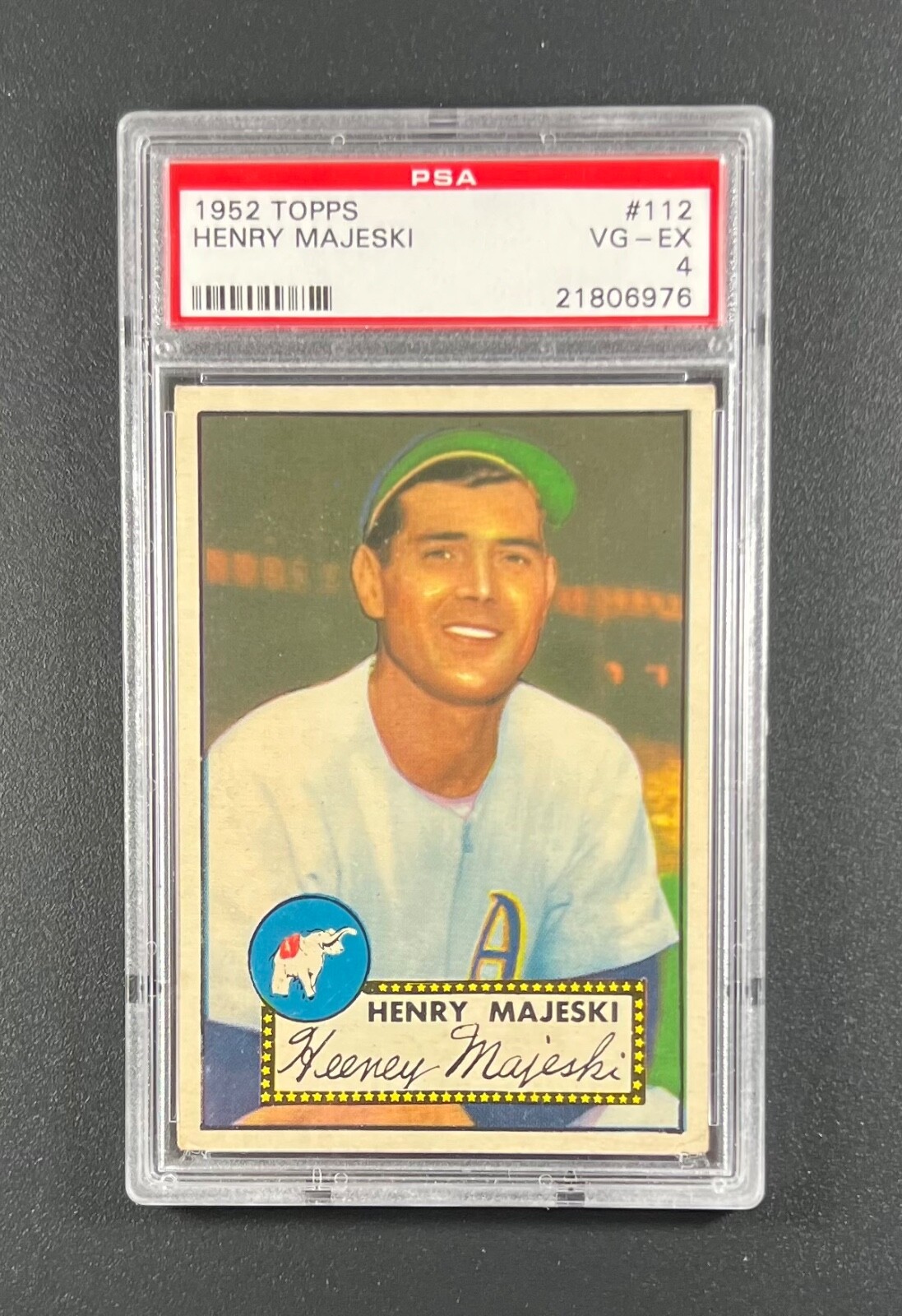 1952 Topps Henry Majeski #112 PSA4