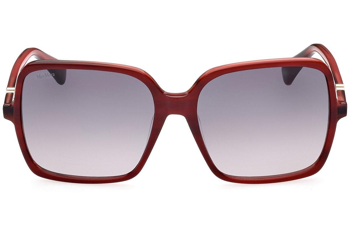 MAX MARA EMME9 MM0037 71B Бордовая квадратная пластиковая оправа для солнцезащитных очков 60-17-140 25690₽