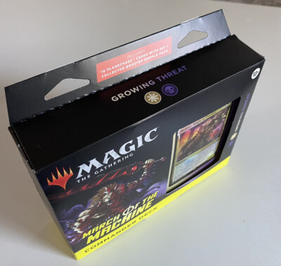 MTG Growing Threat Commander Deck *New Sealed* MOM March of Machine Free Ship