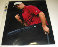 STEWART CINK GEORGIA TECH 2009 PGA CHAMPIONSHIP LAST ONE W/COA SIGNED 8X10 PHOTO