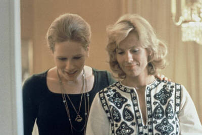 Liv Ullmann Bibi Andersson in TV Mini Series Scener your ett �- 1970s Old Photo