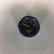 NEW Dangerous Power 1200 PSI Gauge - Blue
