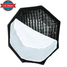 Godox 95cm Octagon Grid Honeycomb Softbox Bowens Mount with Speed Ring for Flash