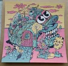 Killer Acid "Way out West " Blotter Art signed and numbered 2nd edition
