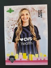 2025 Parkside NWSL Soccer- GABBY CARLE, Spirit (CHERRY BLOSSOM) SP Team Card #14