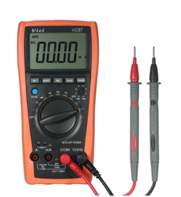 AC DC Voltmeter Capacitance Resistance Multimeter  3999 Auto Range Multimeter