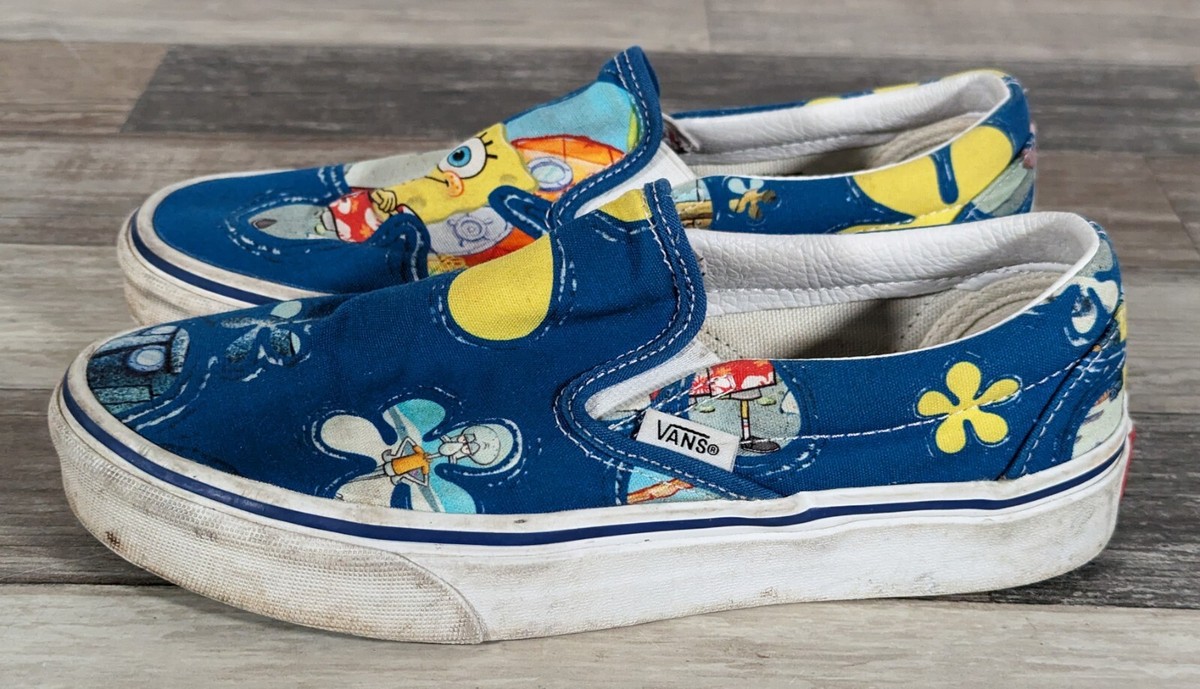 Vans x Spongebob Squarepants * Casual Slip-On Shoes * Size  display picture 2