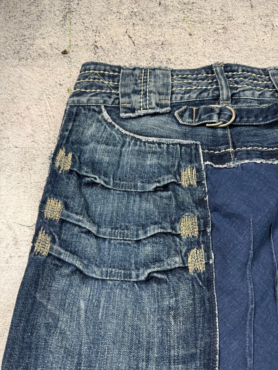 スカート 00s MARITHE FRANCOIS GIRBAUD FringeSkirt s-l400.jpg