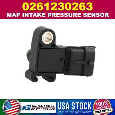 US Stock DURABLE MANIFOLD ABSOLUTE PRESSURE Sensor For OEM replace 0261230263