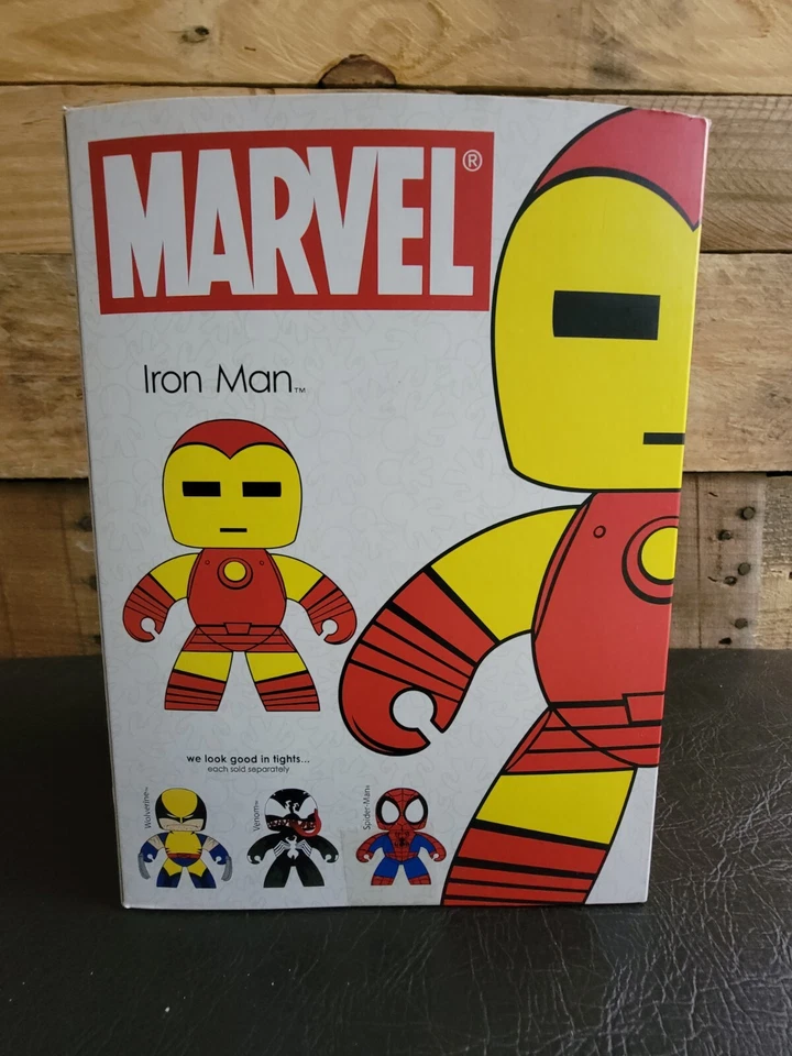 Figura Vinilo Marvel Mighty Muggs Iron Man Exclusiva - Nueva en Caja Foto 3 de 4