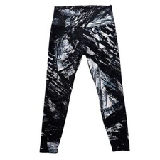 AGSTRACT Apparel Leggings Abstract Print Athleisure High Waist Womens Large