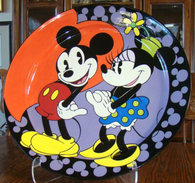 ELISABETE GOMES DISNEY MICKEY AND MINNIE MOUSE RARE #5/75 LE 22