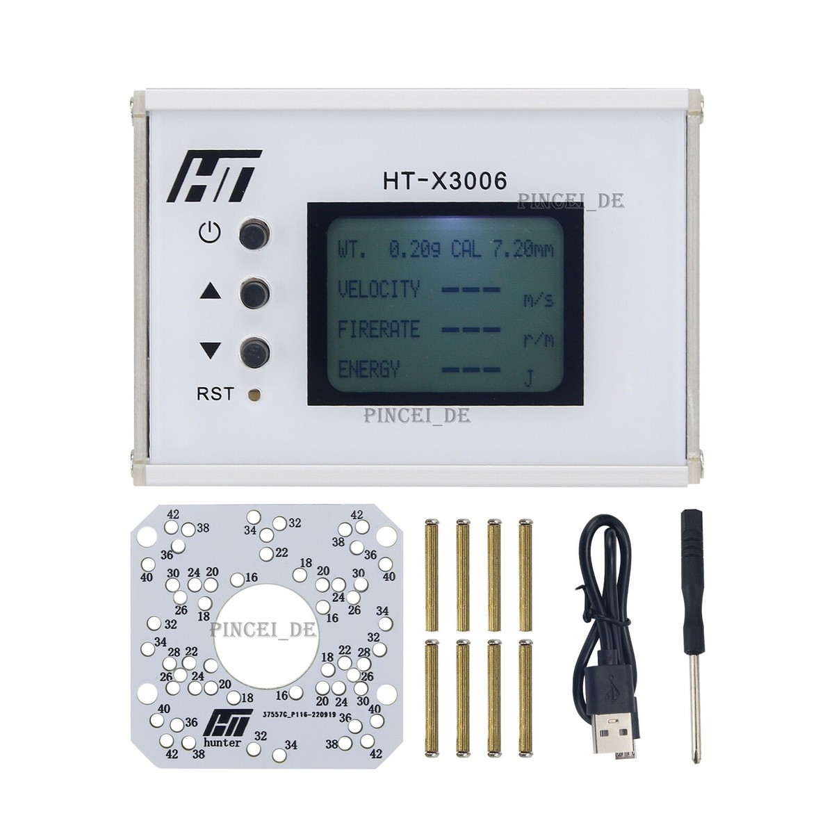 HT-X3006 Shooting Speed Meter Tester Chronograph Bullet Speed
