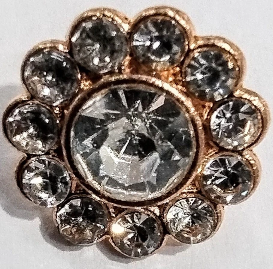 BOTTONE BOTTONI GIOIELLO VARIE FORME, MISURE E COLORI - Immagine 4 di 4