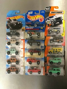 LOT of 15 Hot Wheels Matchbox Land Rover Defender Double ...