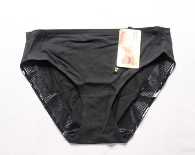 Third Love Women's 2 Piece All Day Lace Panties Pack TS8 Black Size XS NWT 