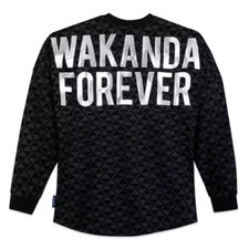 Disney Parks Black Panther: Wakanda Forever Spirit Jersey   Adults Size S New