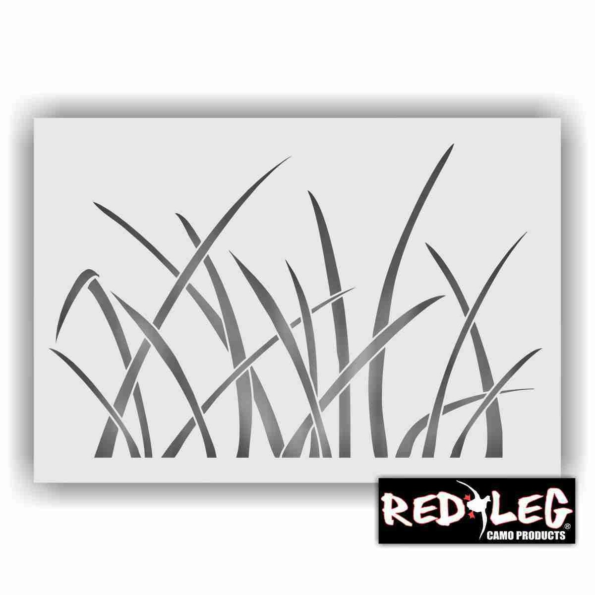 Redleg Camo ™ 912MARSH marsh grass duck boat camo stencil kit | eBay