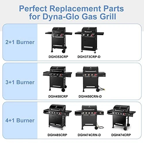 Criditpid Grill Replacement Parts for Dyna-Glo DGH450CRP DGH353CRP  Porcelain | eBay