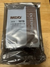 MDD 16TB 7200RPM 256MB Cache SATA 6.0Gb/s 3.5" Internal Enterprise Hard Drive