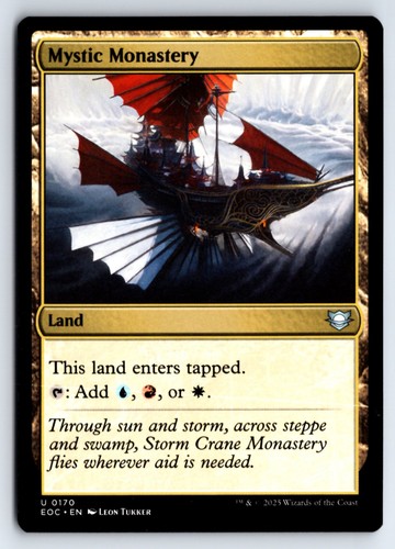 Mystic Monastery -Commander: Edge of Eternities - Picture 1 of 2