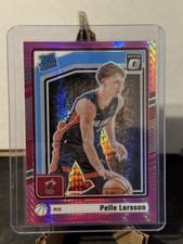 2024-25 Panini Donruss Optic - Rated Rookie Pelle Larsson #293 Pink Hyper Prizm