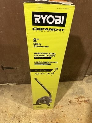 #ad Ryobi Expand It 8 in Edger Attachment with Universal Steel Shaft RYEDG12 $50.00