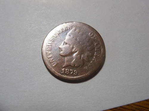 1879 Indian Head Cent in good condition.  But You decide!!!!!!!