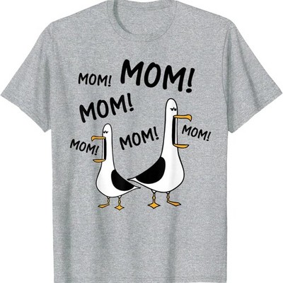 Mom Seagull Funny Mama Seagulls Mothers Day Humor Unisex T-Shirt
