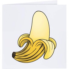 Grußkarten "geschälte Banane" (GC052263)