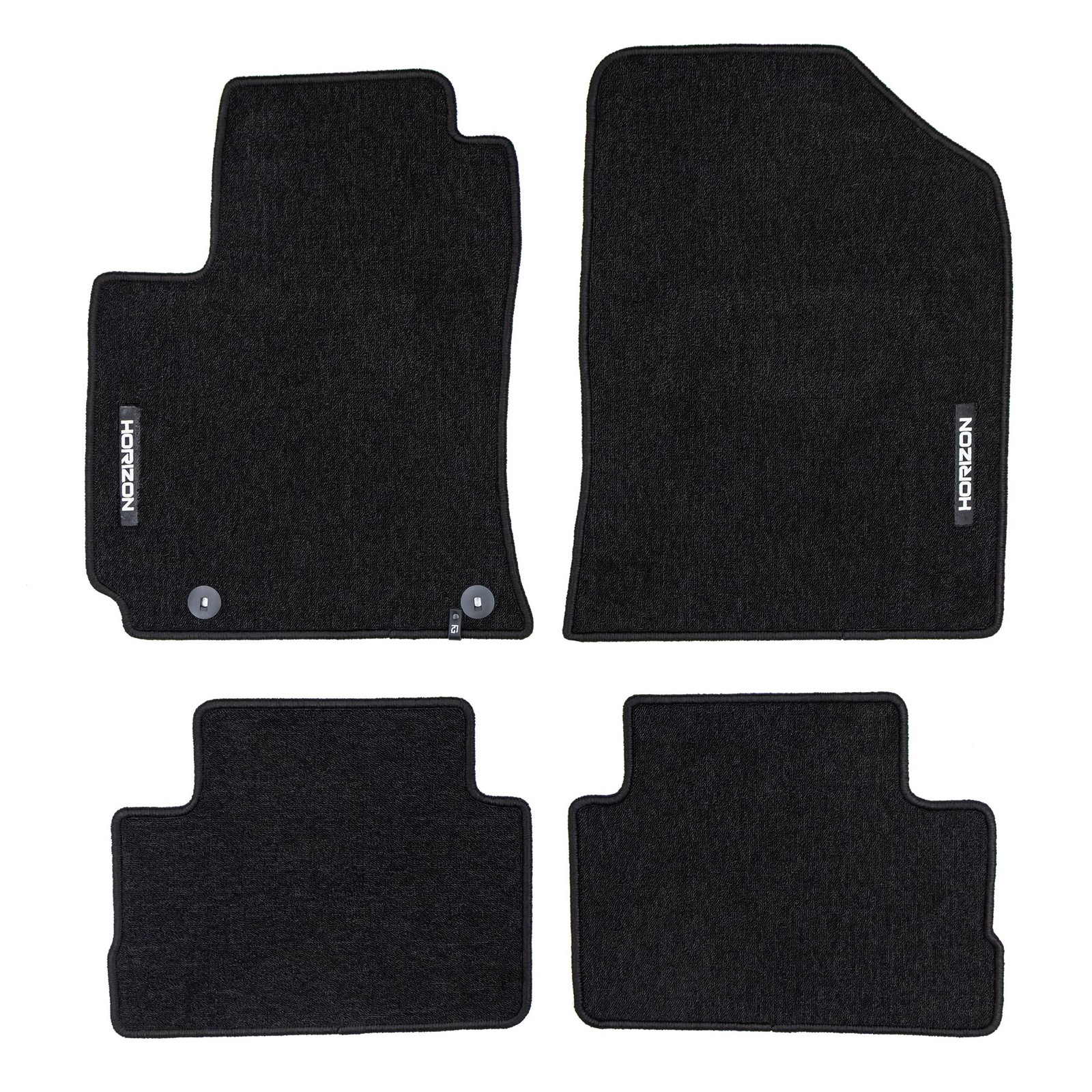 Tapis de sol de voiture Hyundai Kona 2017 2018 2019 2020 pre-FL noir