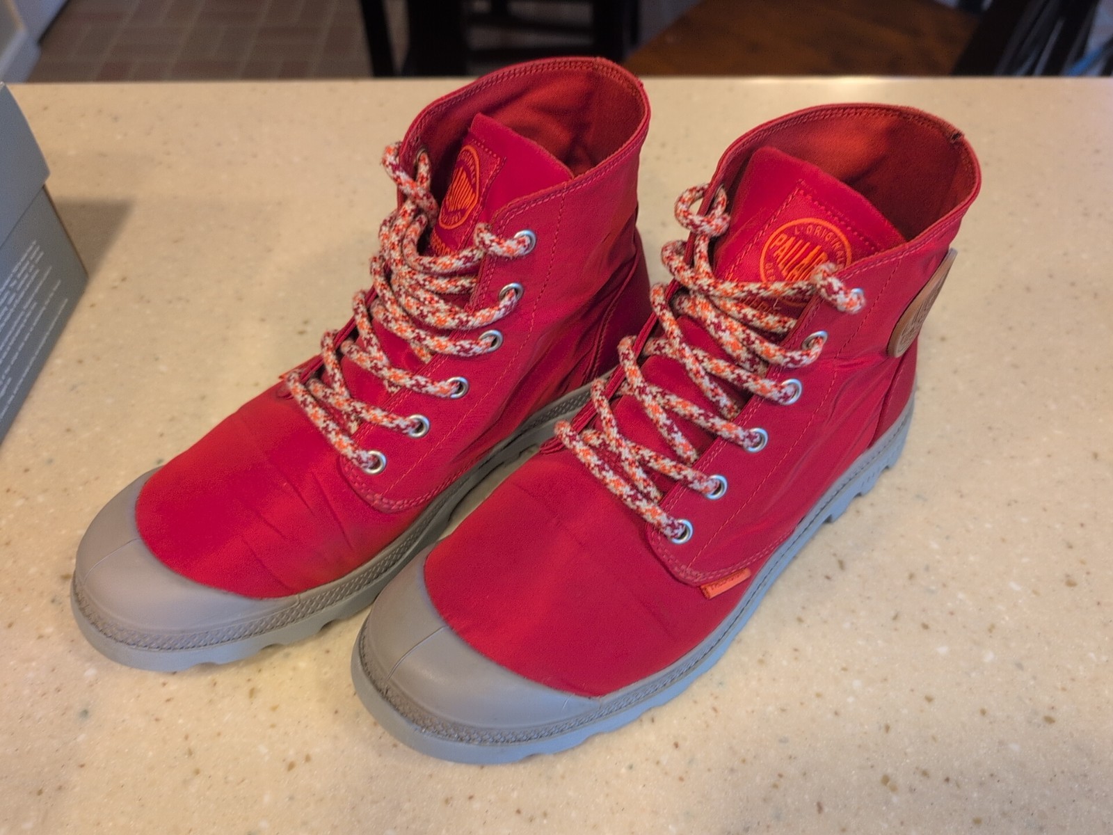 Palladium Unisex Pampa Puddle Lite Waterproof Boot Sz 8.5 Women/7 Men Red image 2