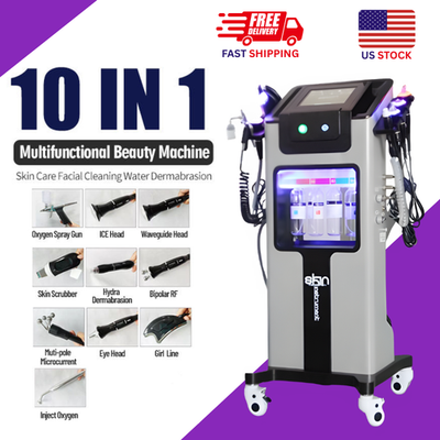 #ad #ad 10in1 Hydra Spa Facial Beauty Machine Aqua Hydra Dermabrasion Skin Face Cleaning $530.00