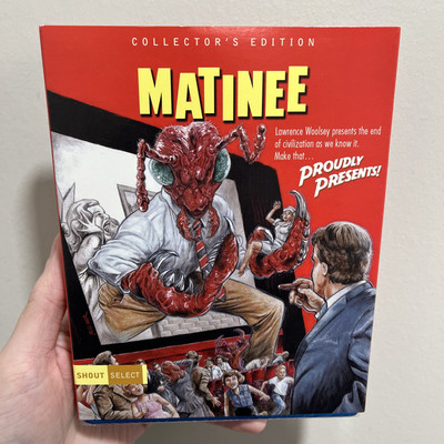 Matinee (Blu-ray, 1993) w/ Slipcover SEALED