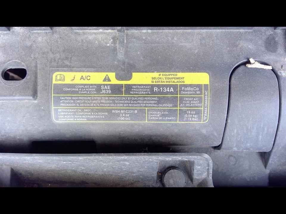 2011-2019 FORD FIESTA LH Driver Left Steering Wheel Air Bag BE8Z54043B13AA Foto 3 de 4