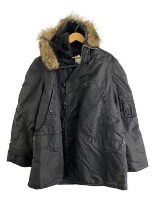 Alpha Industries Flight Jacket/L/-/Blk/Plain/1615-573-8335// 3645