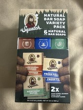 Dr. Squatch Natural Bar Soap, Variety Pack, 5 Ounce Pack of 6 