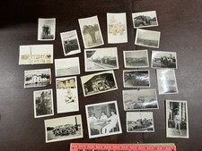 1940s Military and Japan Black  White Photos Lot