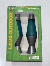 Lava Lamp Citronella Torch 2 Pack 1 Used 1 New